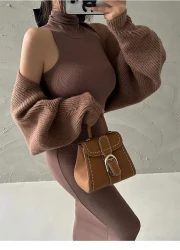 Skinny Sleeveless Dress Women's Summer Fashion