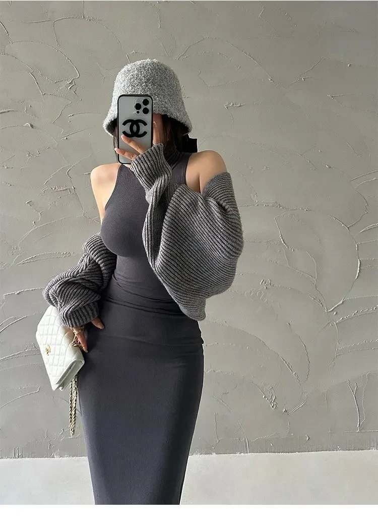 Skinny Sleeveless Dress Women's Summer Fashion