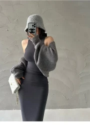 Skinny Sleeveless Dress Women's Summer Fashion