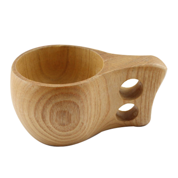 Primitive Handmade Natural Wood Cup