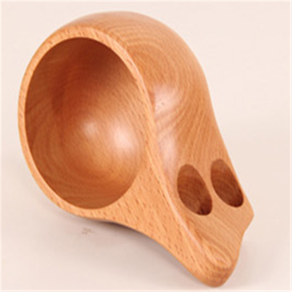 Primitive Handmade Natural Wood Cup