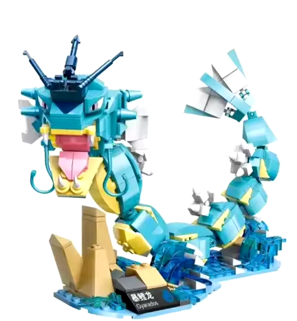Pokemon Charizard Mewtwo Bulbasaur Building Blocks Cartoon Figure Model Bricks Sets Movie Doll Model Kids Toys For Children Gift