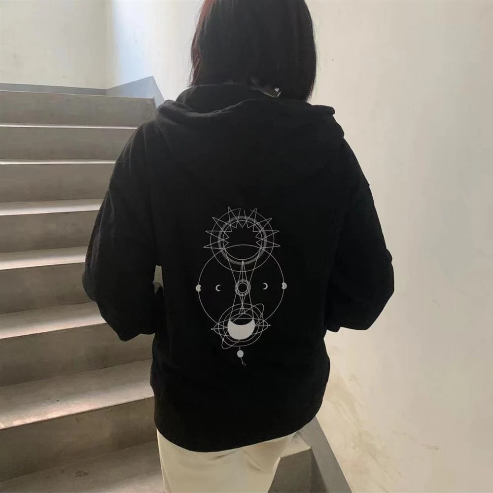 TV Series  The Eclipse First Khaotung Cosplay Black Hoodie