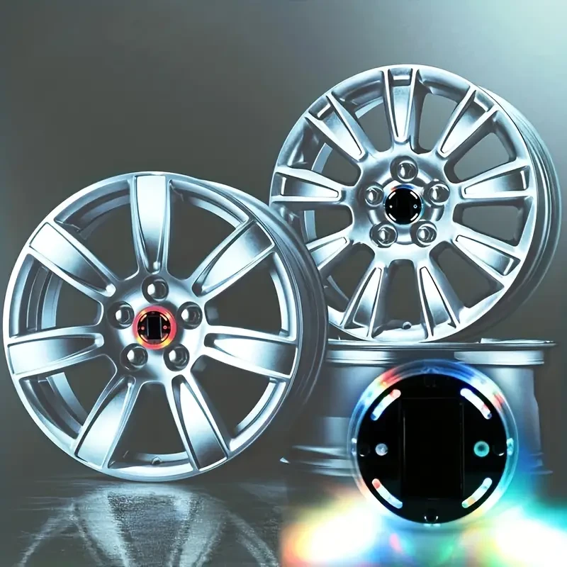 Solar Car Wheel LED Ambient Light â Dazzling Colors