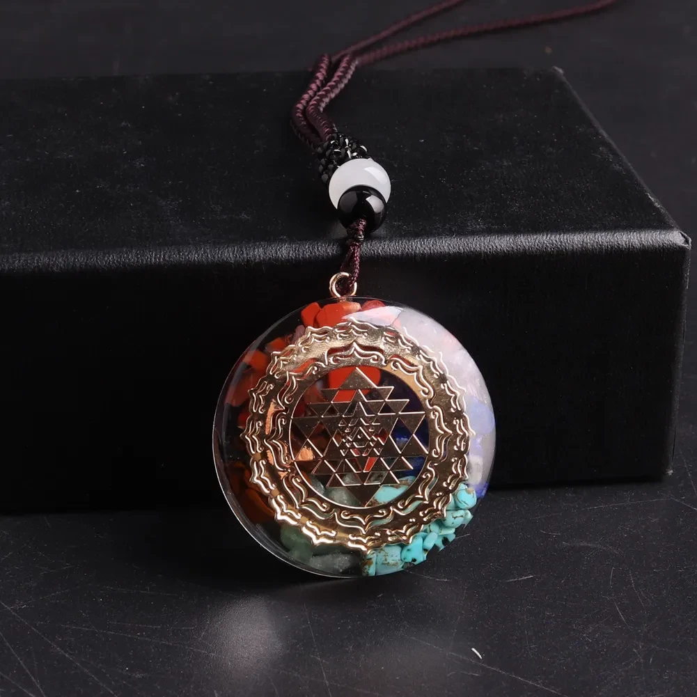 Power Stone Pendant Necklace