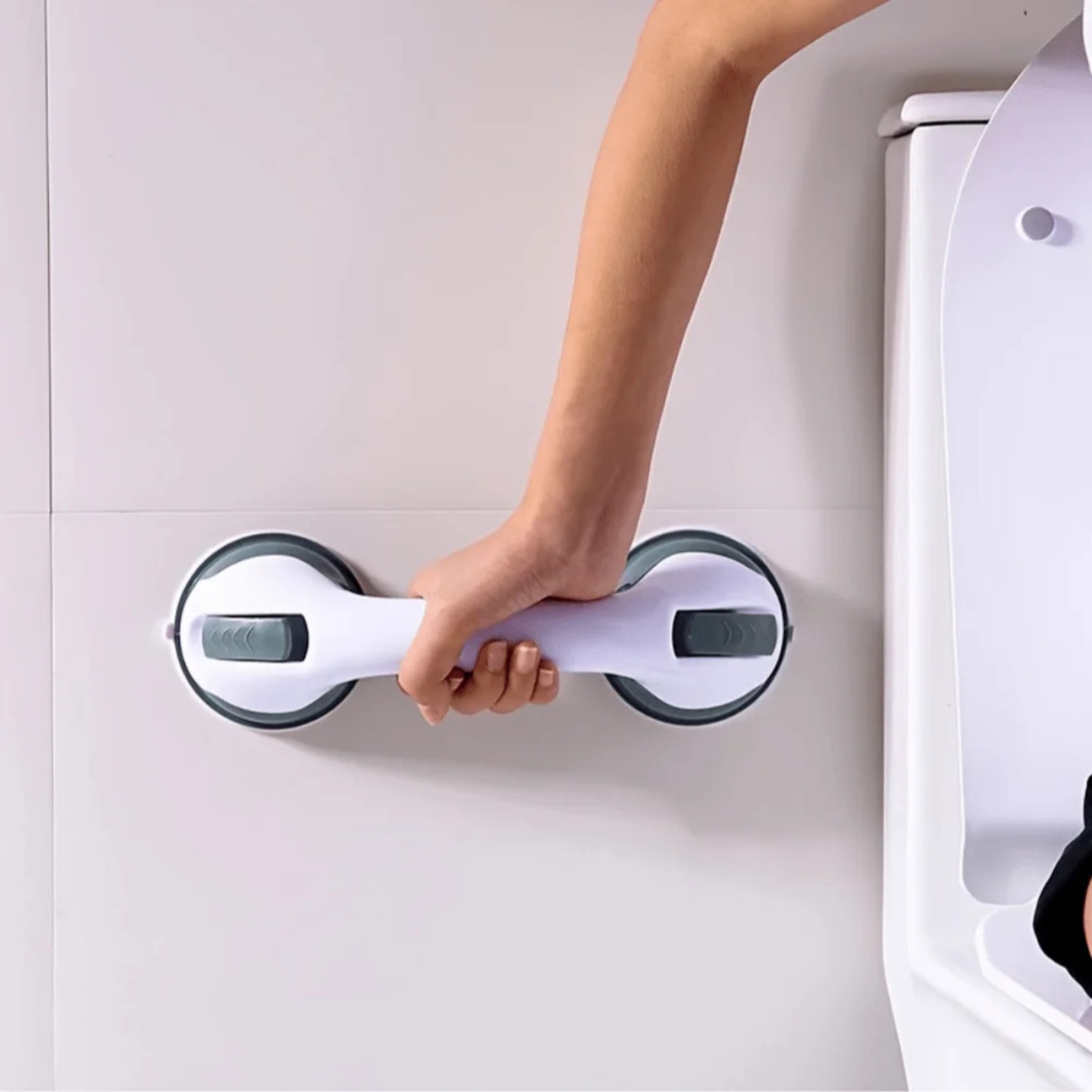 Safety Auxiliary Handles Non-Slip Support Parts Bathroom Vacuum Suction Cups Suction Handrails Galass Door Window Handle