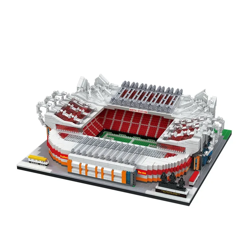 Creative Building Block Toy 8633-8650 Cathedral Football Field Building
