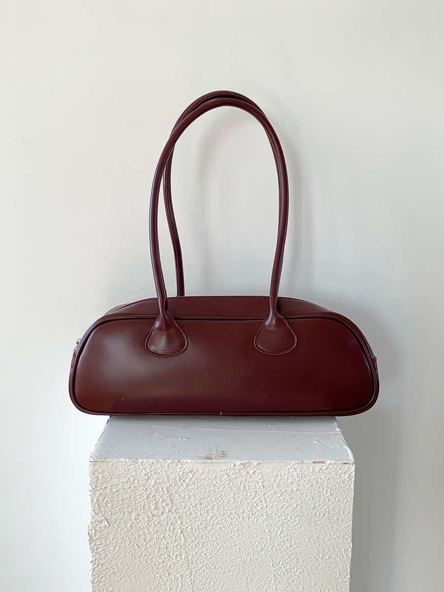 All-match Niche Oval Baguette Underarm Bag