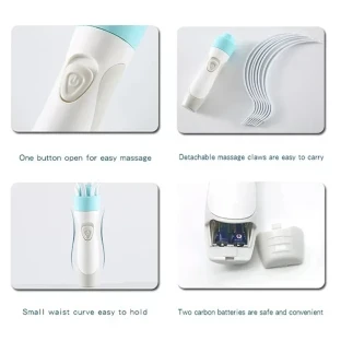 Head Massager Scalp Vibration Eight Claw Electric Massager