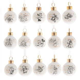 Collectible Ceramic Mini Baubles (set of 15)