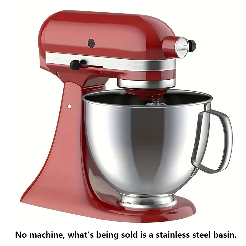 Stainless Steel Deep Mixing Bowl for Kitchen Stand Mixer