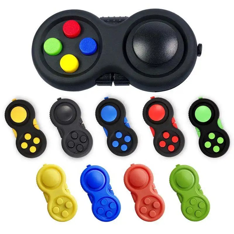 EDC 8 Sides Fidget Cube  Anti-Stress Magic Toy for Autism, ADHD, Anxiety Relief & Focus
