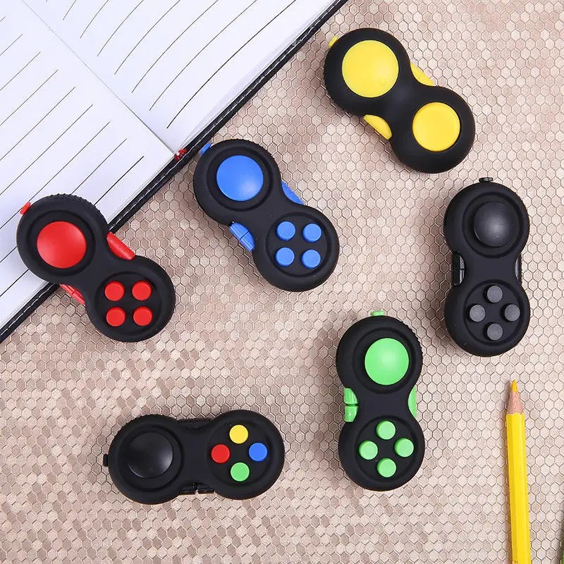 EDC 8 Sides Fidget Cube  Anti-Stress Magic Toy for Autism, ADHD, Anxiety Relief & Focus