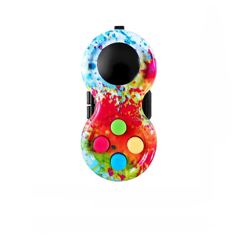 EDC 8 Sides Fidget Cube  Anti-Stress Magic Toy for Autism, ADHD, Anxiety Relief & Focus