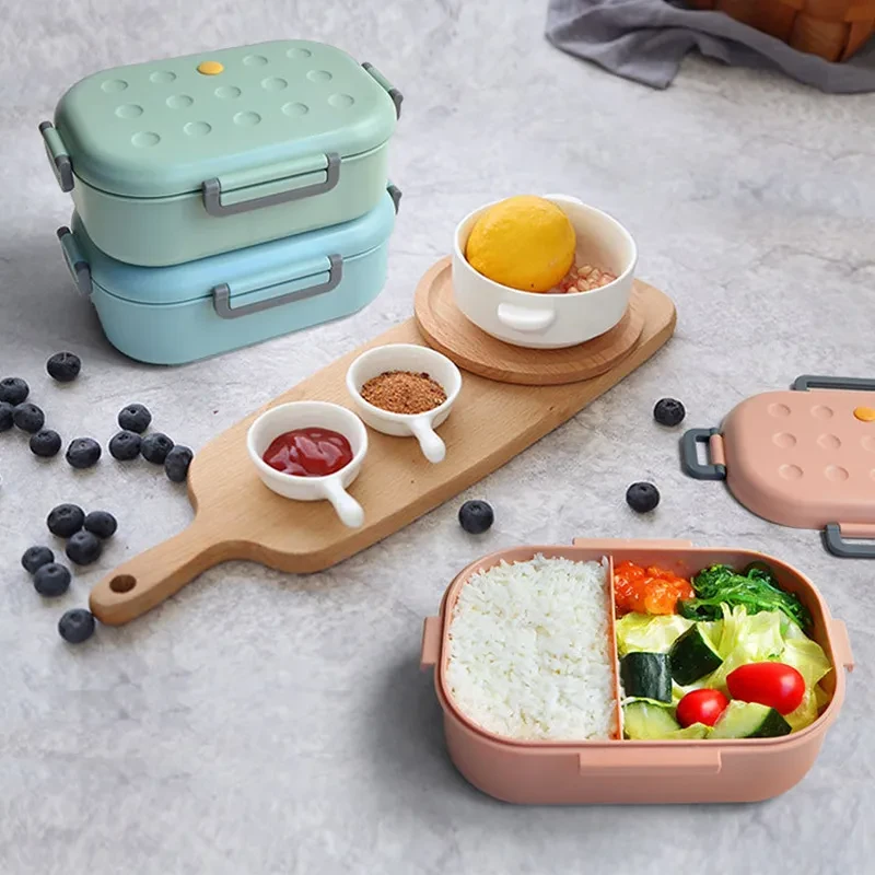 Fashion Creative Literary Plastic Lunch Box