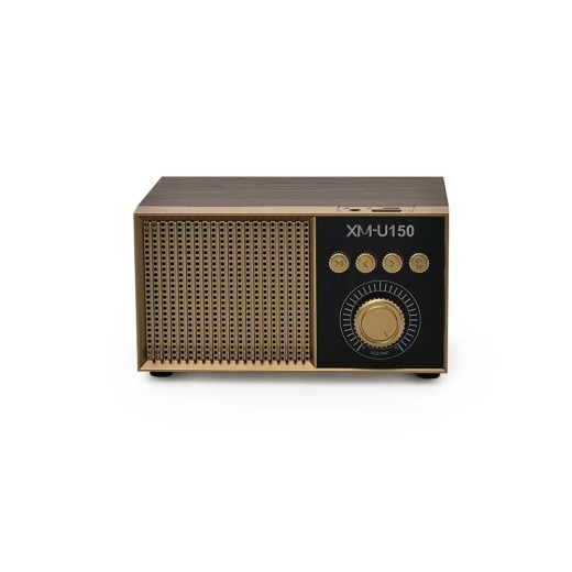 Bluetooth Loudspeaker Box Support Subwoofer Retro Portable