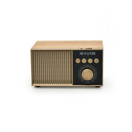 Bluetooth Loudspeaker Box Support Subwoofer Retro Portable