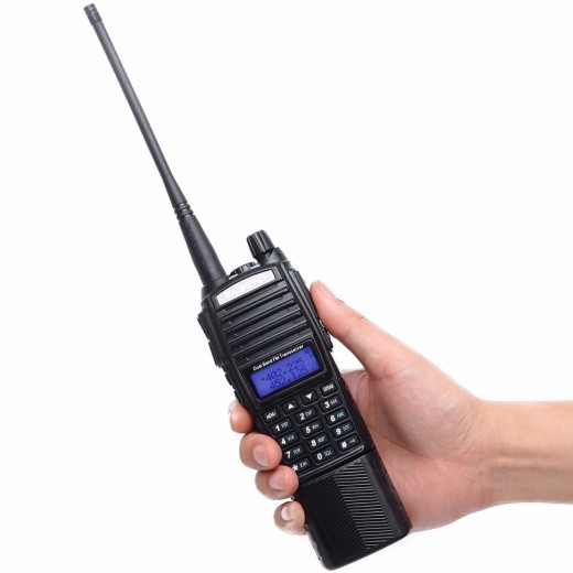 Battery Walkie Talkie UV Double Segment Hand Station Double
