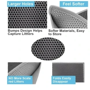 Cat Litter Pad Honeycom