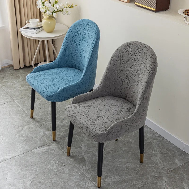 2024 New Modern Large Semi-Circular Curved Pineapple Chair with Armrests  Elastic Chair Cover for Household, Universal All-Year Comfort
