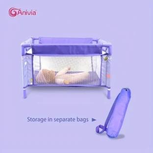 ANIVIA 5PCs Baby Doll Stroller Set - Baby Doll Accessories Set