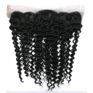 Front lace 4x13 lace frontal deep hair block