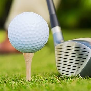 50pcs Durable Wooden Golf