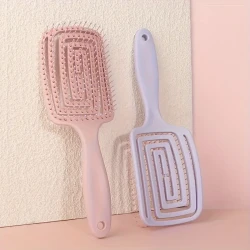 1pcs Hollow Out Detangling Hair Brush