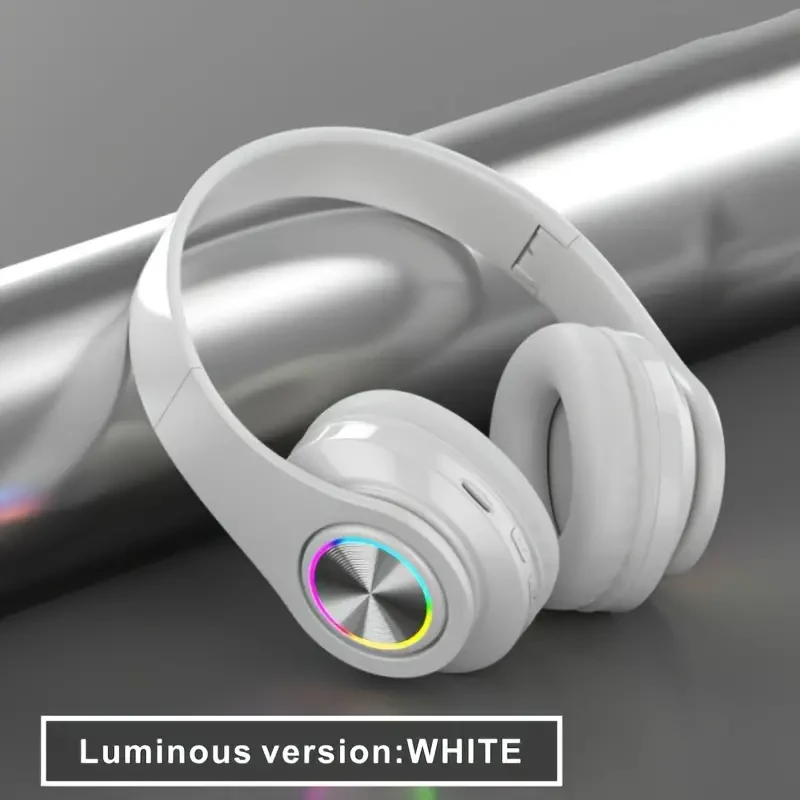 Foldable Wireless Headphones with Deep Bass