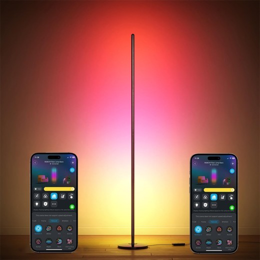 Line Light Bedside Decorative Personality Strip Corner Led Floor Lamp