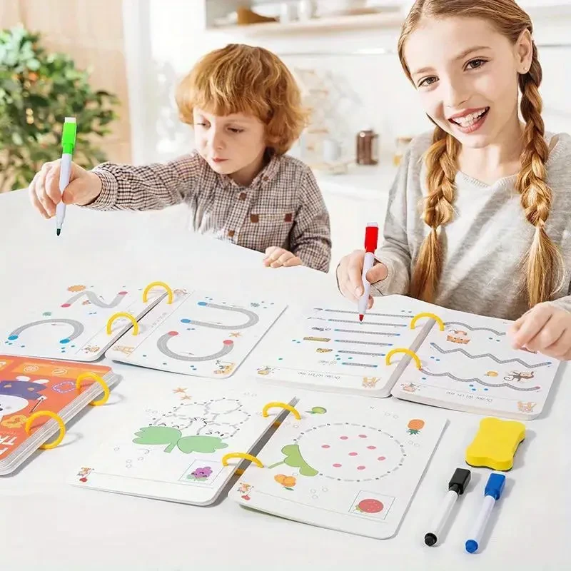 Educational Painting Magic Copybook Set
