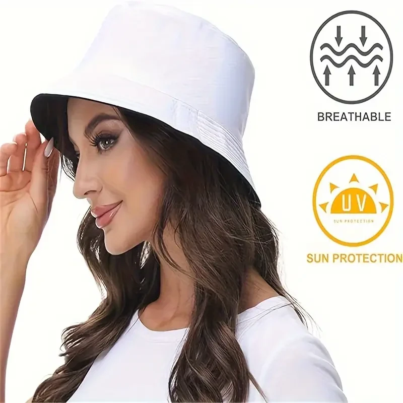 Summer Sun Hat Reversible