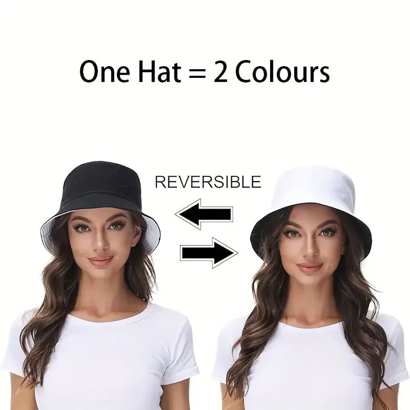 Summer Sun Hat Reversible