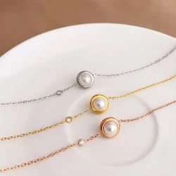 Japanese And Korean Lucky Pearl Bracelet
