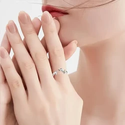 Animal Open Heart Ring Girl Christmas Gift