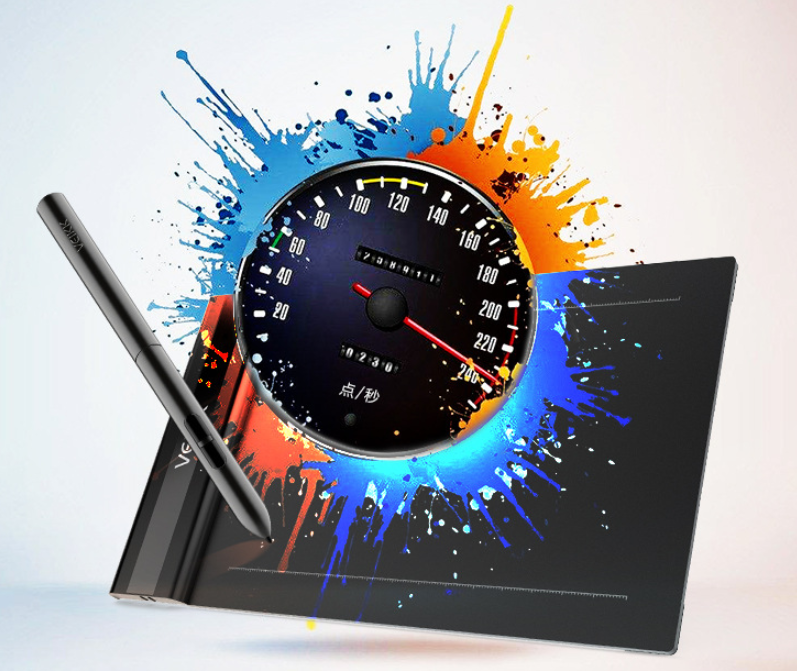 Black Electronic Drawing Board