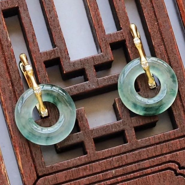Bamboo Joint Safeness Ring Ear Clip All-matching