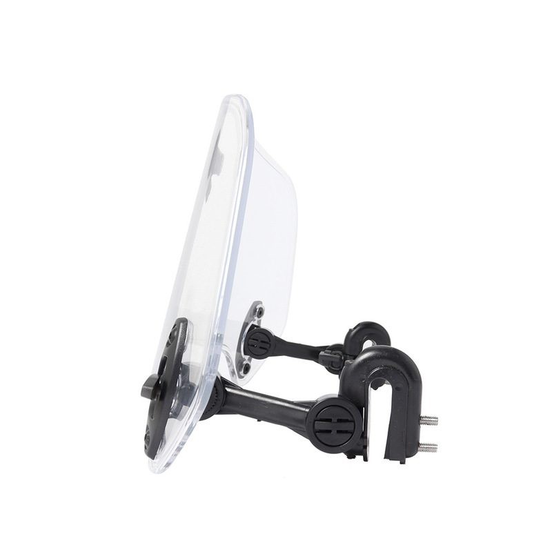 Motorcycle Adjustable Clip-On Windshield