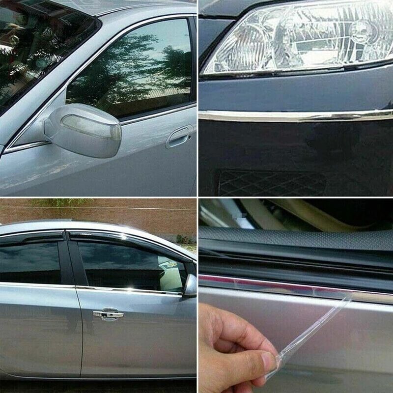 Car Chrome Styling Moulding Trim Strip 12mm x 5M