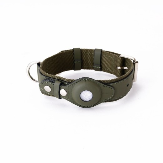 Apple Tracker Airtag Pet Collar Adjustable Dog Leash Collar Medium Large Dog Accessories Puppy Pet Supplies