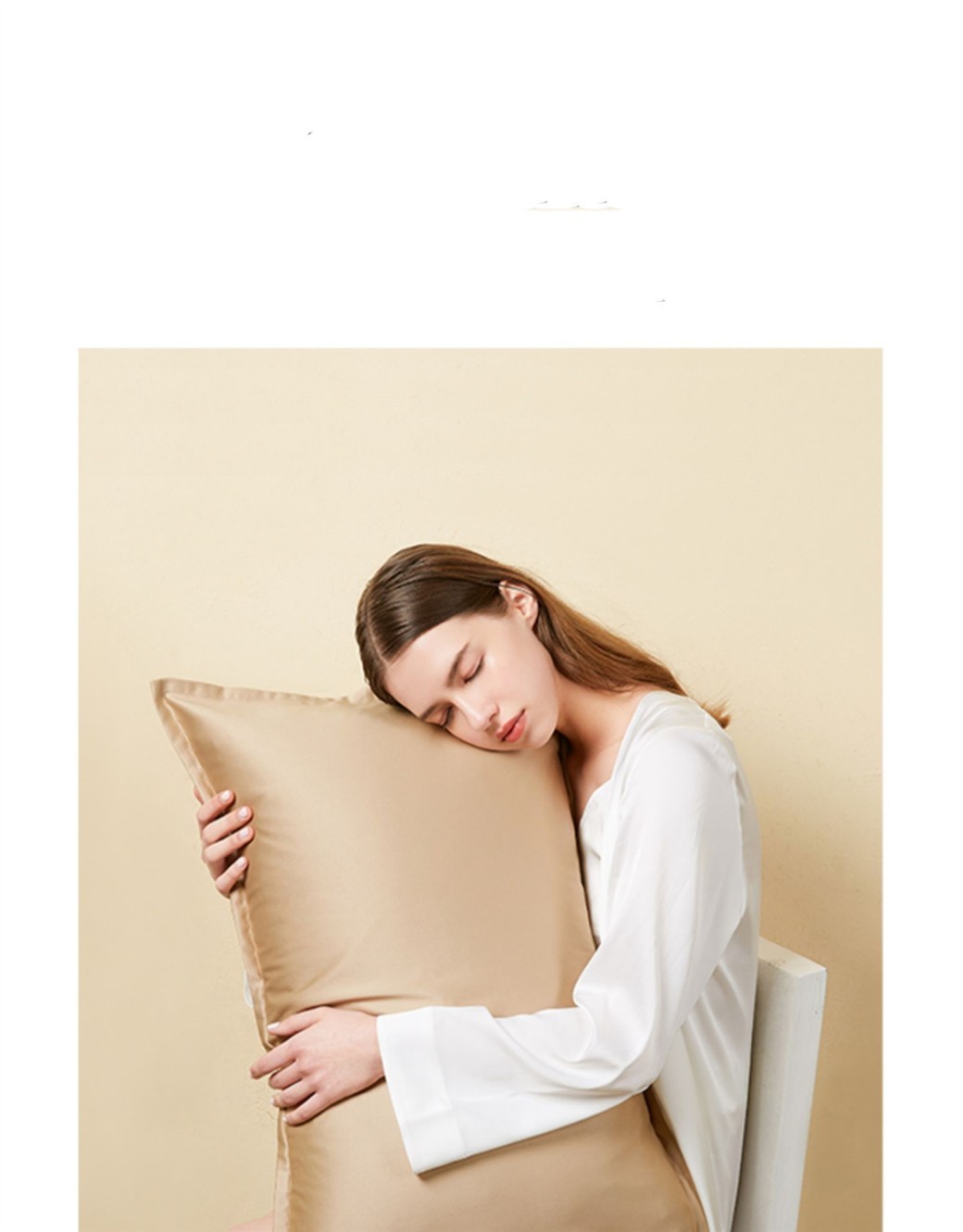 Copper Ion Beauty Pillowcase Solid Color Pillow Set