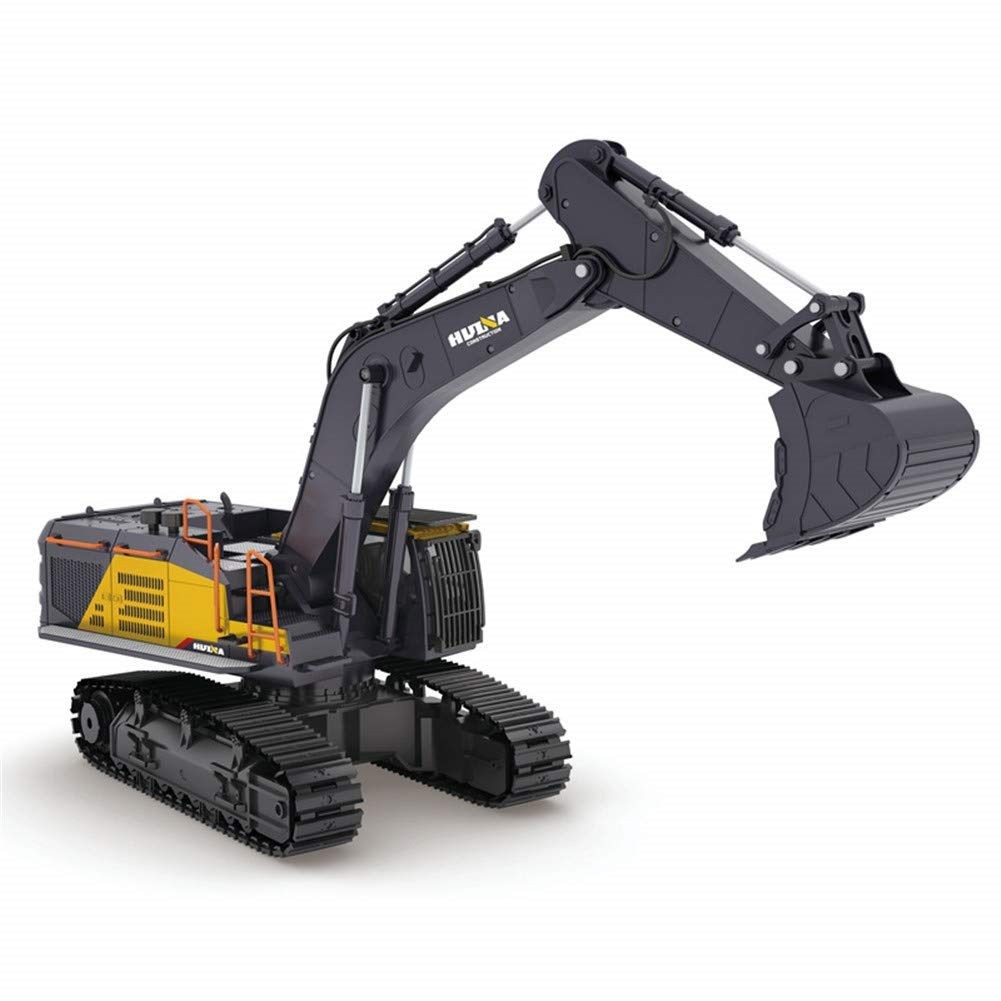 RC excavator Digger, HUINA 1592, 1:14, 2.4G, 22CH, Alloy, Rechargeable