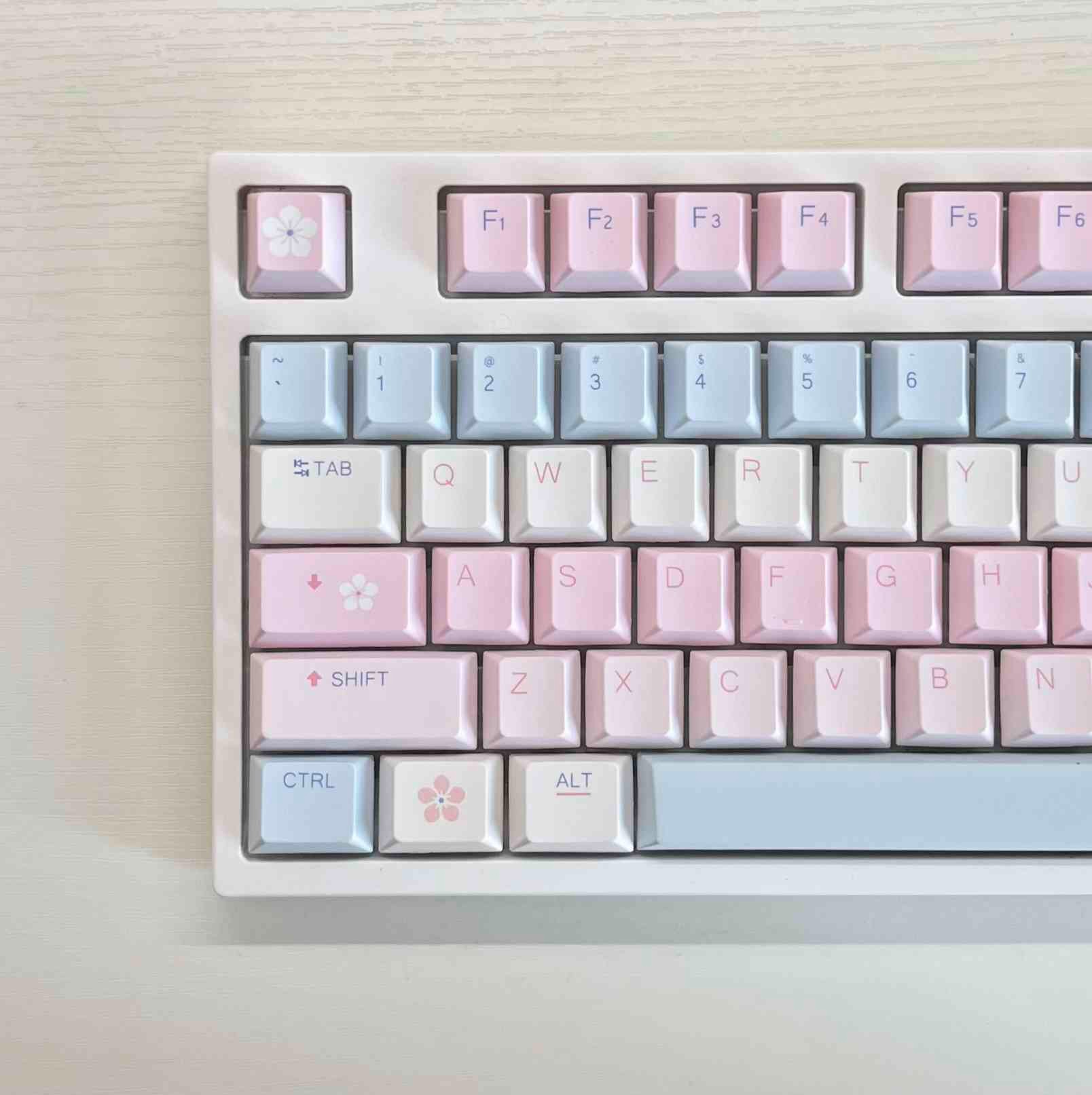 Simple Cute Printed Mechanical Keyboard Cap