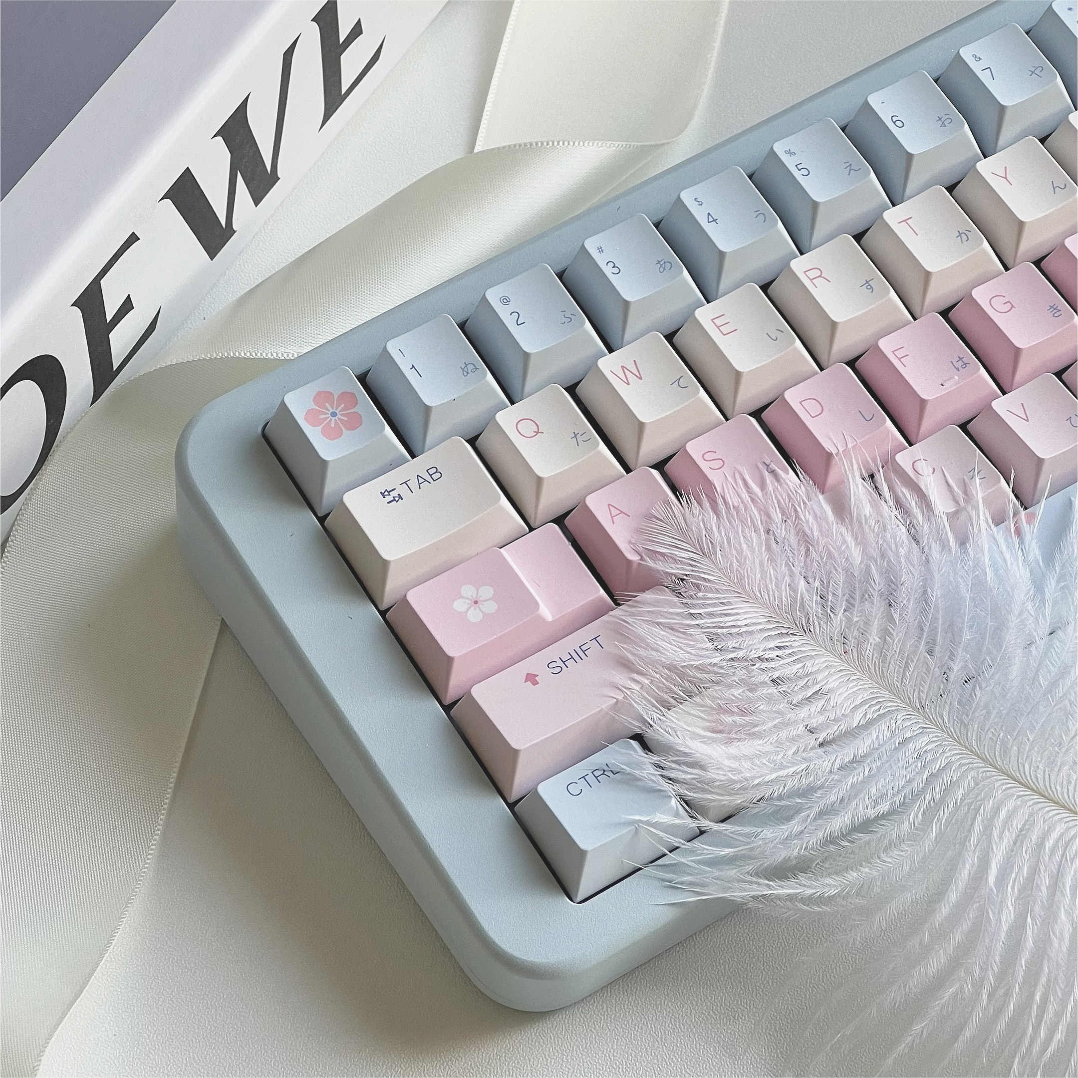 Simple Cute Printed Mechanical Keyboard Cap