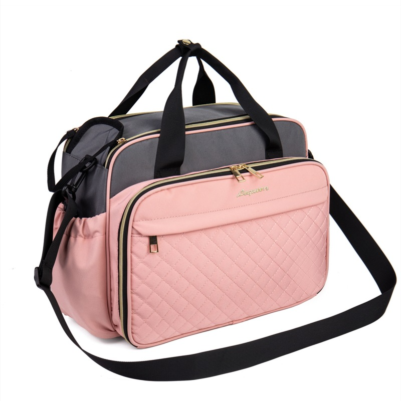 Large Capacity Hand-carrying Multifunctional Crossbody Oxford Cloth Diaper Bag