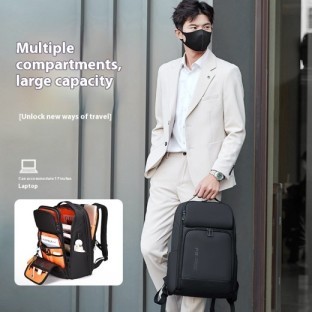 Men's Large-Capacity Backpack Multi-Functional Business Commute