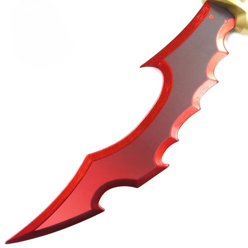 60.5cm Anime Solo Leveling Peripherals Knight Killer Bamboo Knife with Holster