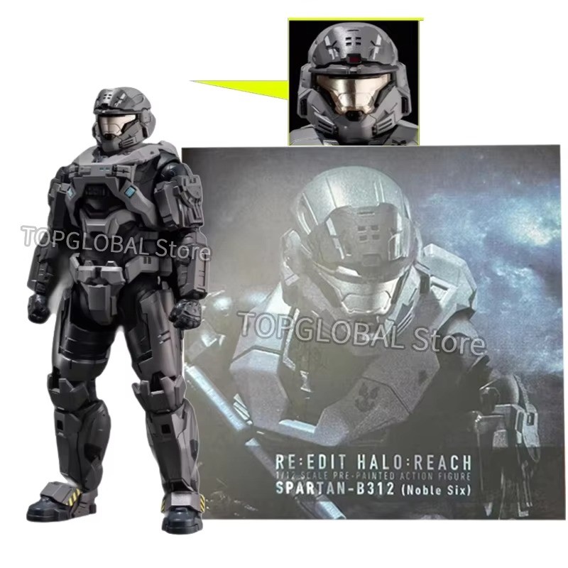 Spartan-B312 Action Figures  Halo Reach Figure Noble Six