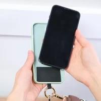 Last Day 50% OFF-Phone Strap with Zippered Pouch