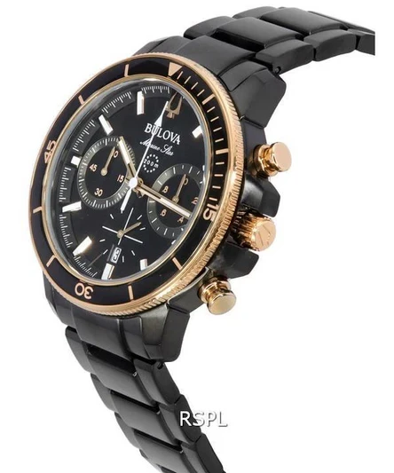 Bulova Marine Star Chronograph Quartz Diver's 98B302 200M Men's Watch